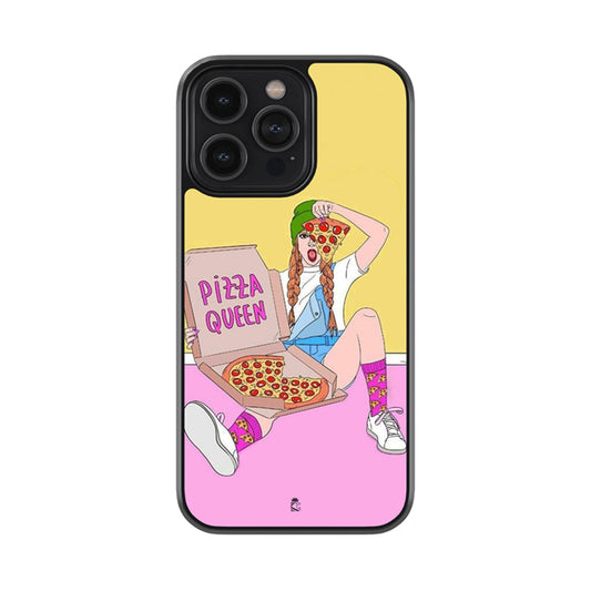 Pizza Queen Glass Case