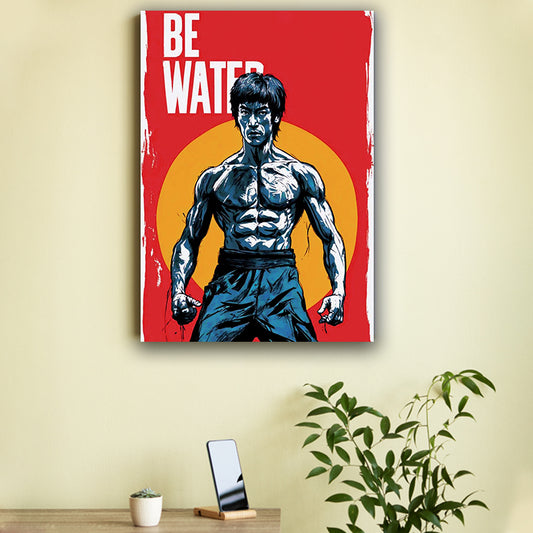 Bruce lee Motivation Art Poster