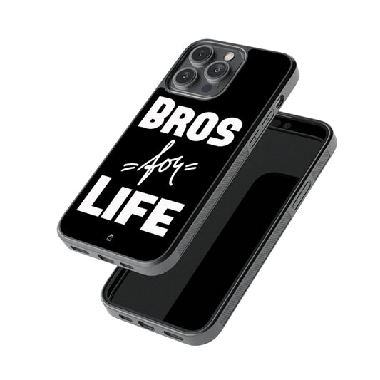 Bros for Life Glass Phone case