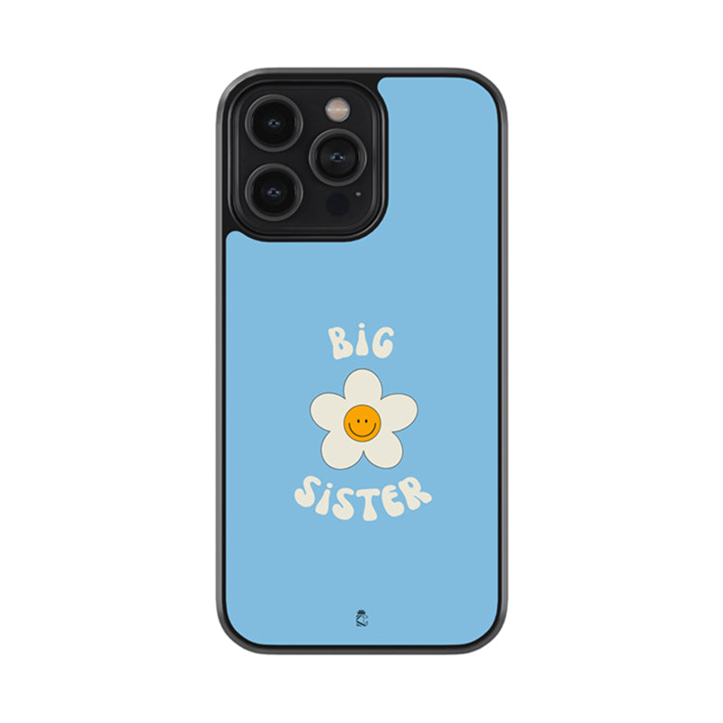 Cute Flower Big Sister Glass Phone case