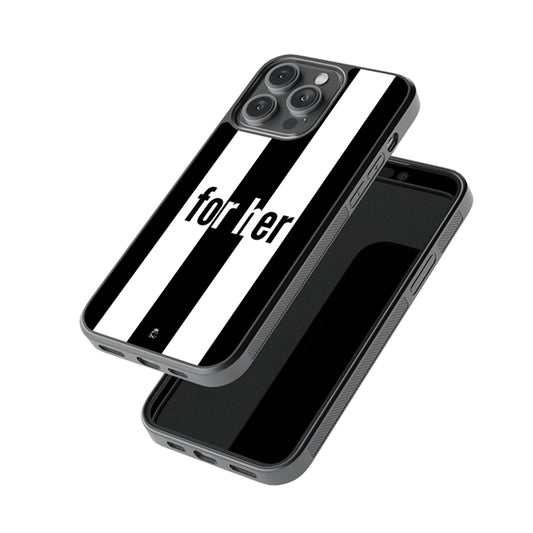 For Her Stripes Glass Phone case