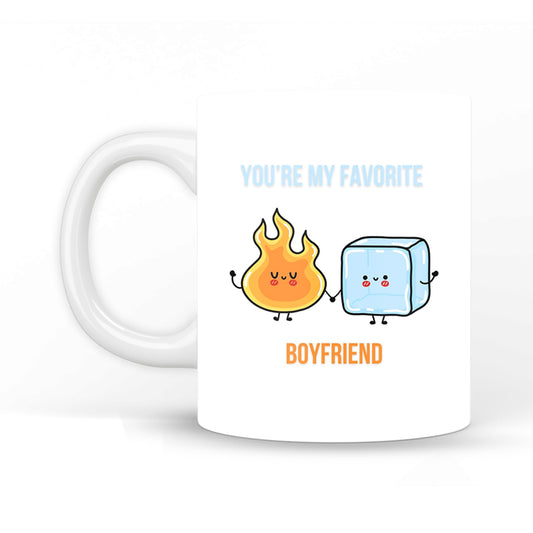 You're My Favourite Boyfriend Coffee Mug