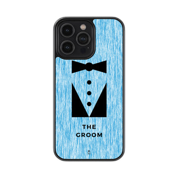 Suit of the Groom Glass Phone case