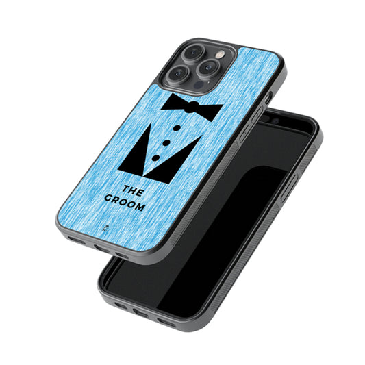 Suit of the Groom Glass Phone case