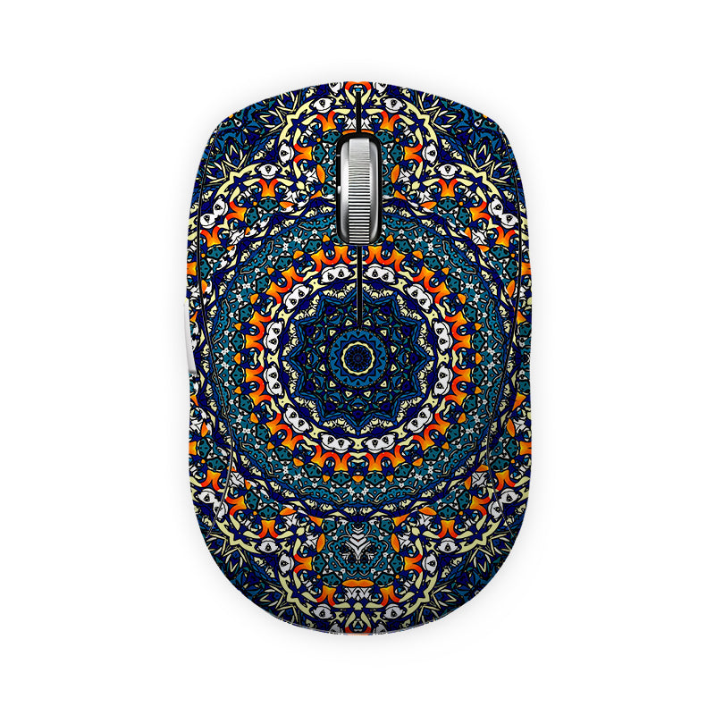 Pop Radial Mandala Mouse Skin