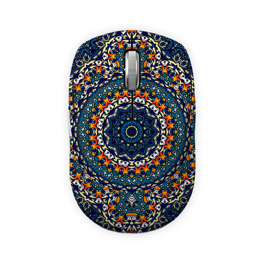 Pop Radial Mandala Mouse Skin