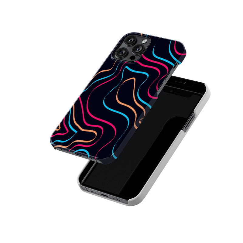 Ribbon Pattern Slim Hard Case