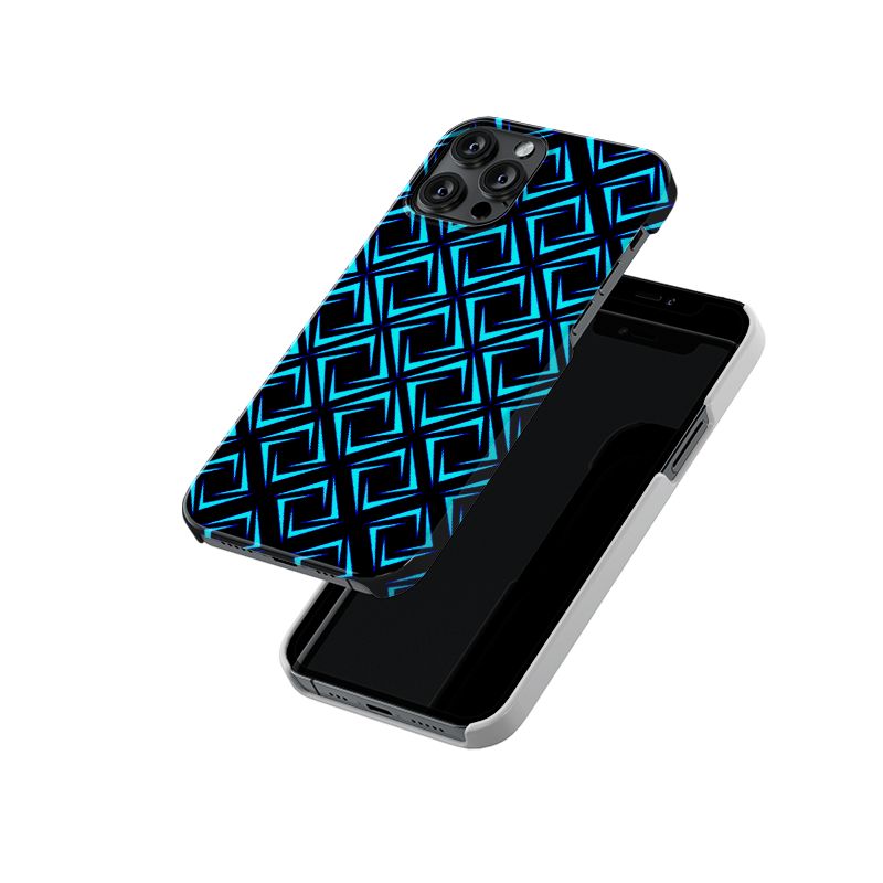 Abstractive Blue Slim Hard Case