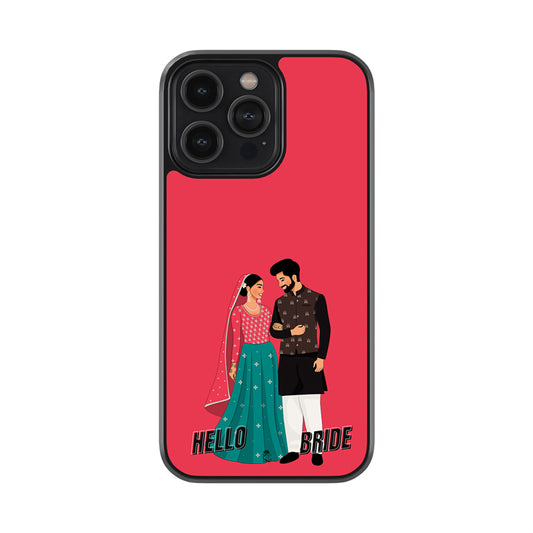 Hello Bride Glass Phone case