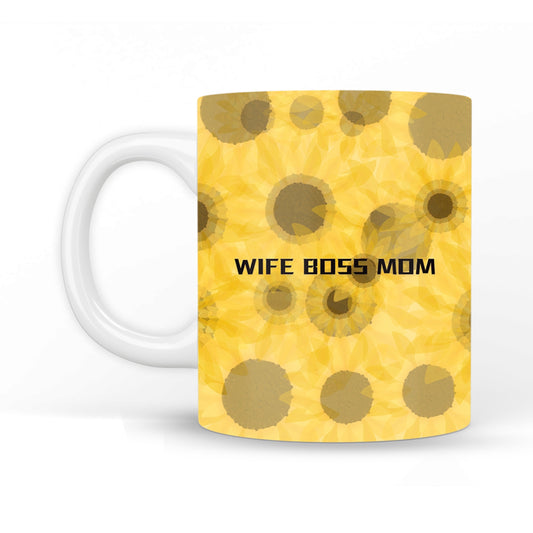 Wife Boss Mom Coffee Mug