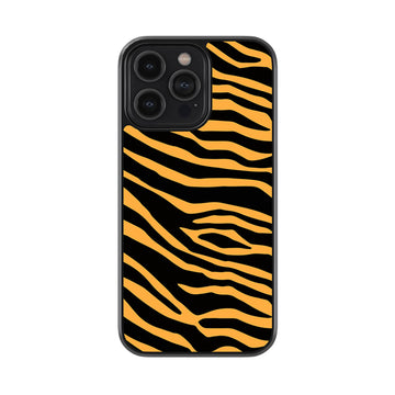 Orange Streak Glass Case