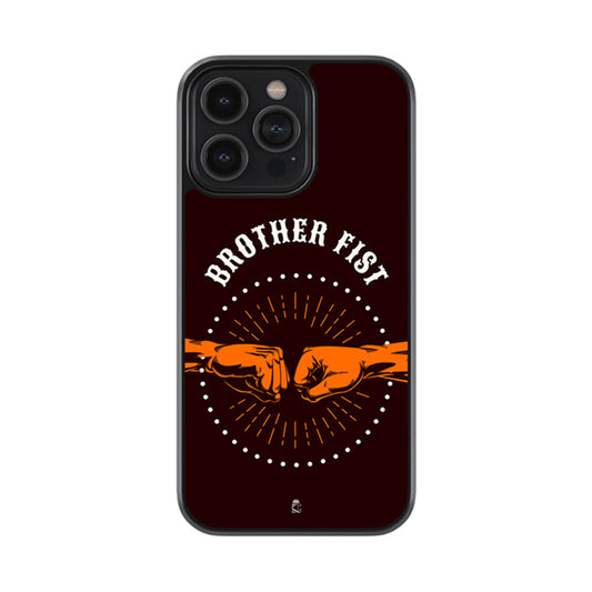 Brother Fist Glass Phone case