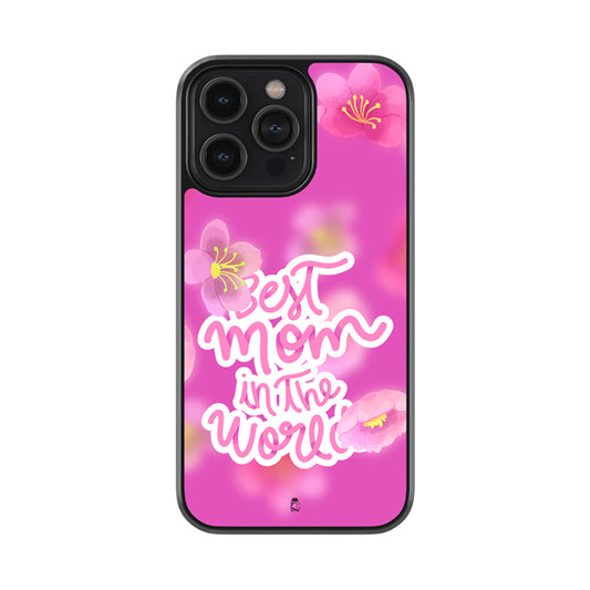 The Best Mom in the World Glass Phone case