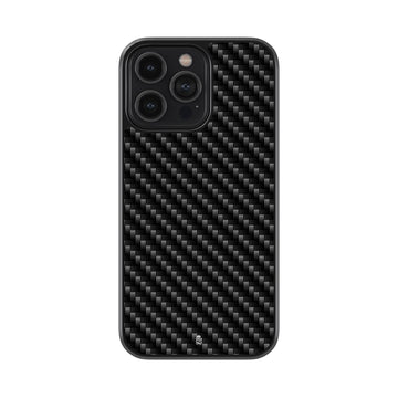 Carbon Fibre Design Glass Case