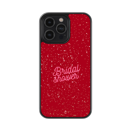 Bridal Shower Glass Phone case