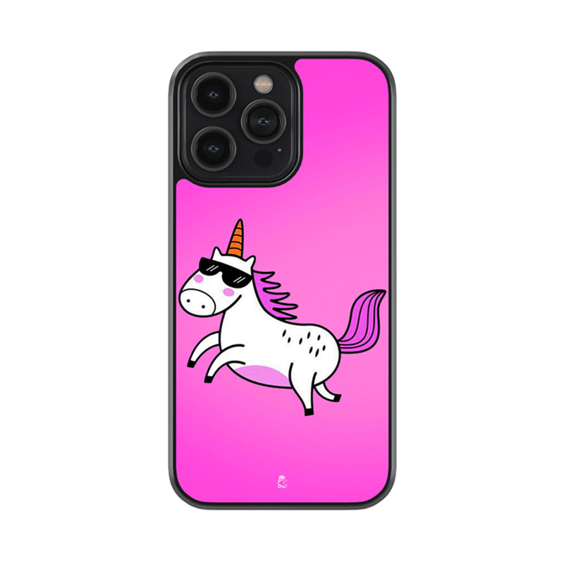 Flying Unicorn Glass Case