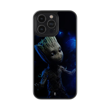 Groot Anime Glass Case