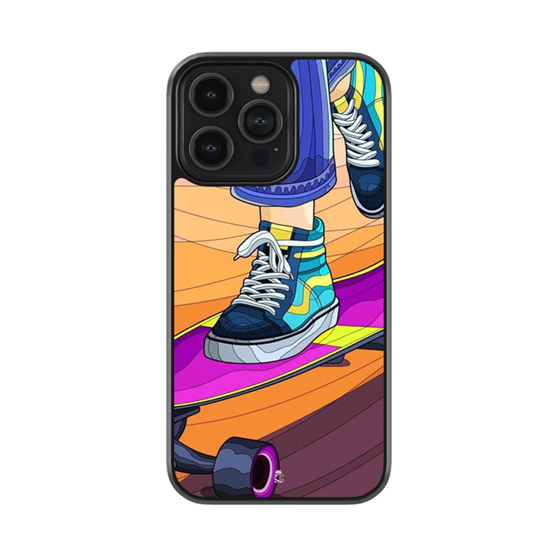 Skater Girl Glass Case