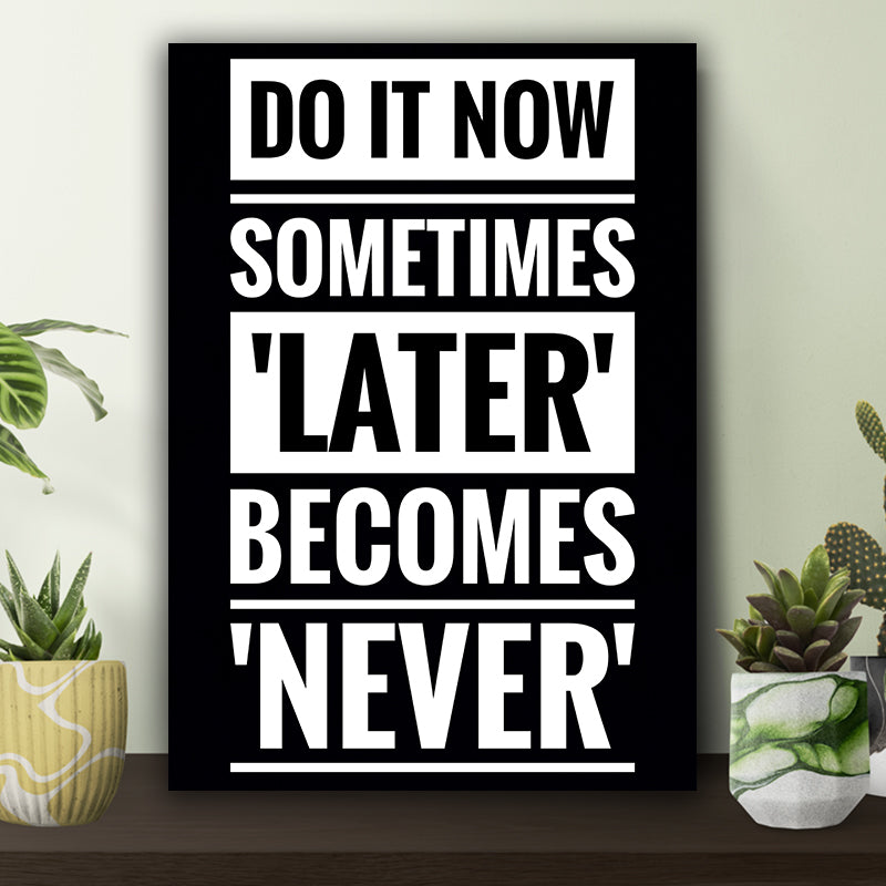 Do It Now Poster