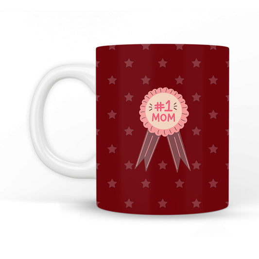 Number One Mom Coffee Mug