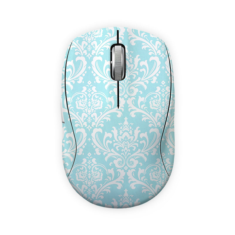 Sky Blue Mottif Mouse Skin