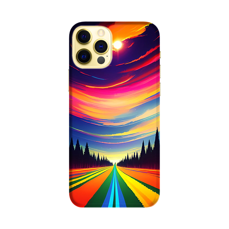 Colourful Landscape Slim Hard Case