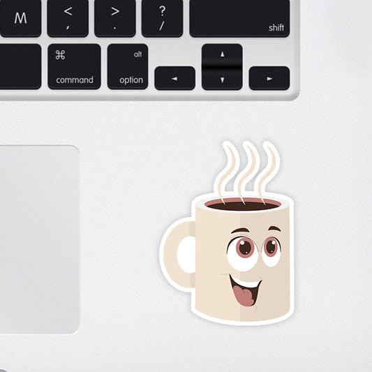 Coffee day Laptop Sticker