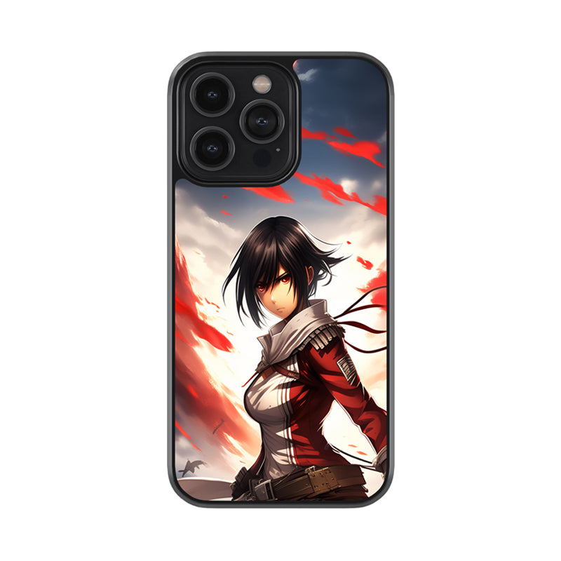 Mikasa The Warrior Glass Case