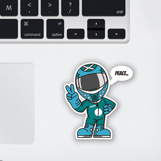 Peace Bro Laptop Sticker