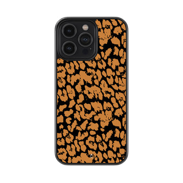 Giraffe Skin Pattern Glass Case