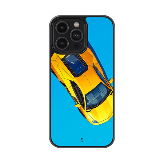 Lamborghini from top Glass Case