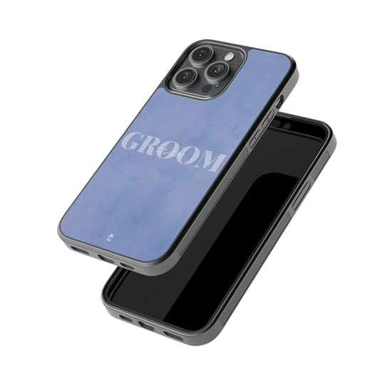 Team Groom Glass Phone case