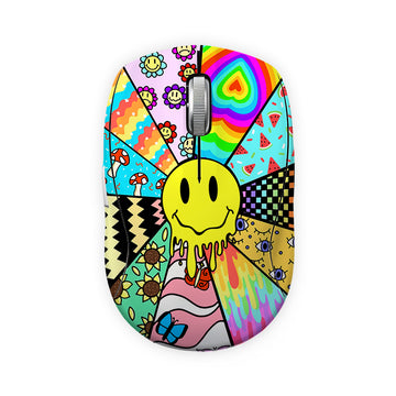 Trippy Melting Smile Mouse Skin