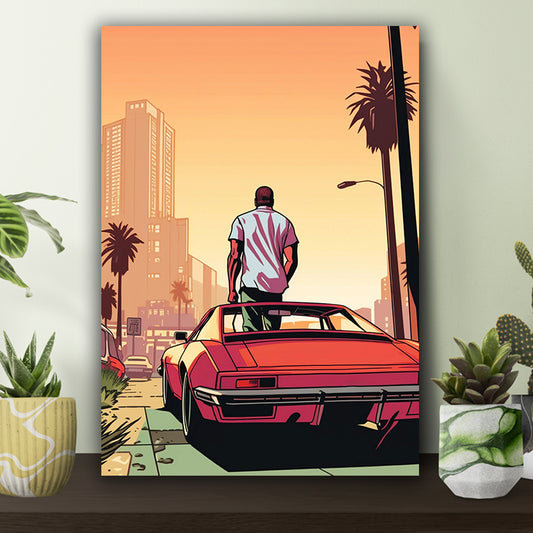 GTA City Game Poster