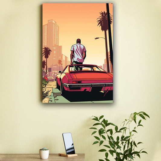 GTA City Game Poster