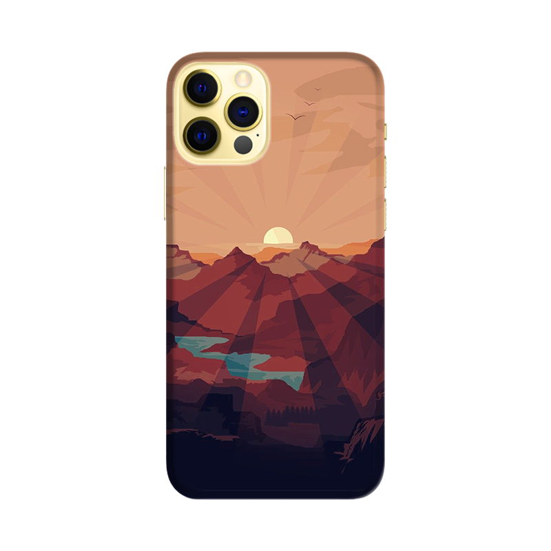 Dawn Sunset Slim Hard Case