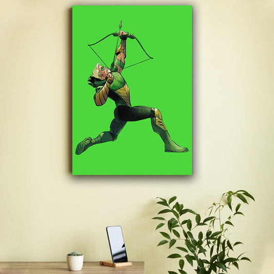 Green Arrow Signature Pose Poster