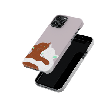 Meow Couple Slim Hard Case