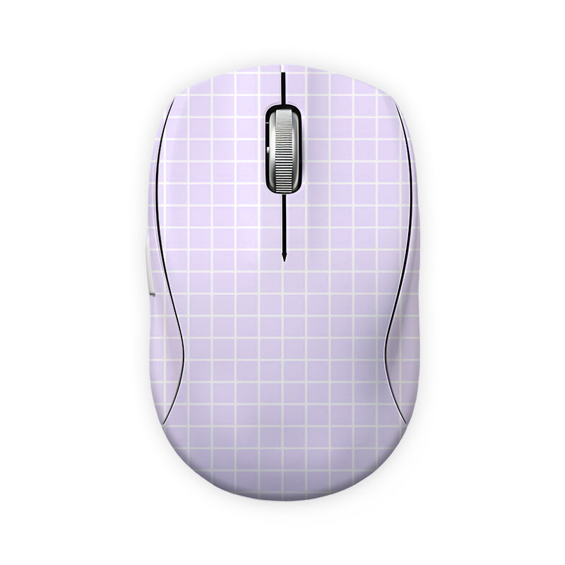 Purple Checkers Mouse Skin