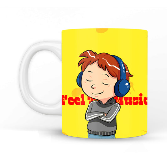 Feel The Music Coffee Mug