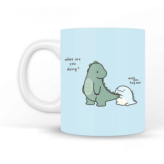 Dino Hug Coffee Mug