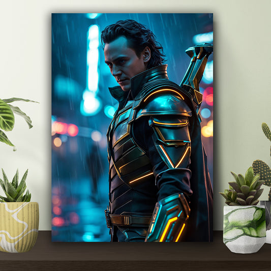 Loki God of evil Poster