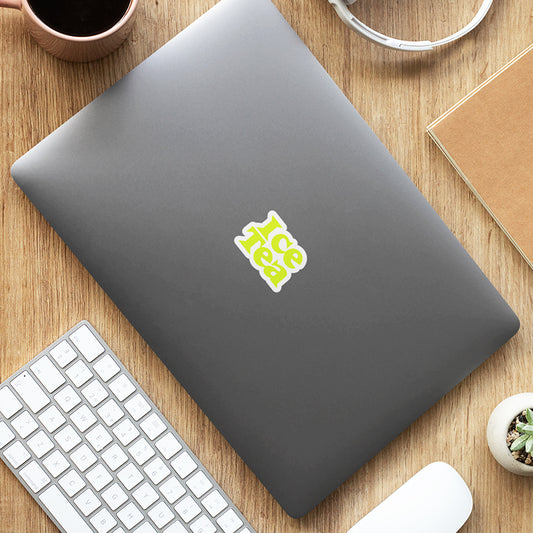 Ice Tea Laptop Sticker