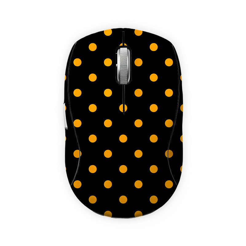 Orange Dots Mouse Skin