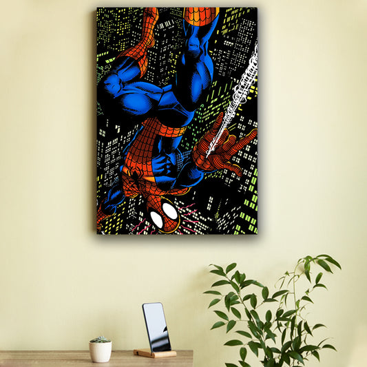 Crazy Spiderman Poster