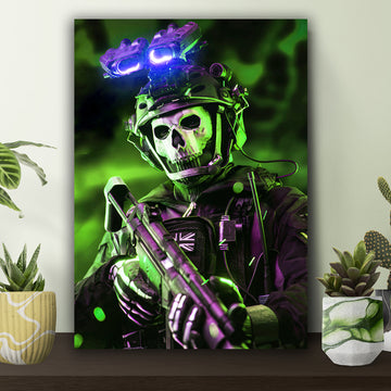 COD Skull Poster