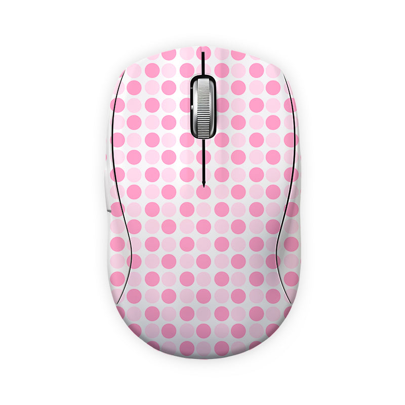 Pink Dots Mouse Skin