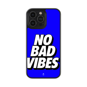 No Bad Vibes Glass Case