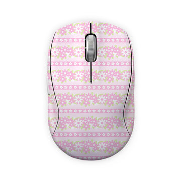 Pink Floral Mouse Skin