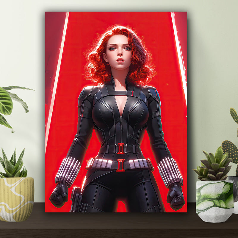 Animated Black Widow Poster